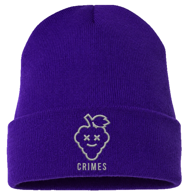 Grape Logo Beanie · Purple
